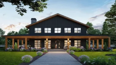 Black Barndominium