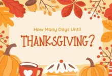 How Many Days Until Thanksgiving