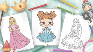 Princess Coloring Pages