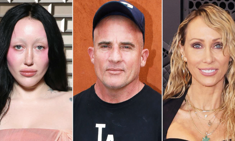 Dominic Purcell and Noah Cyrus
