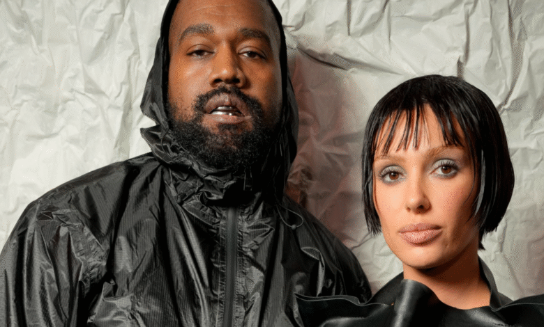 Kanye West and Bianca Censori