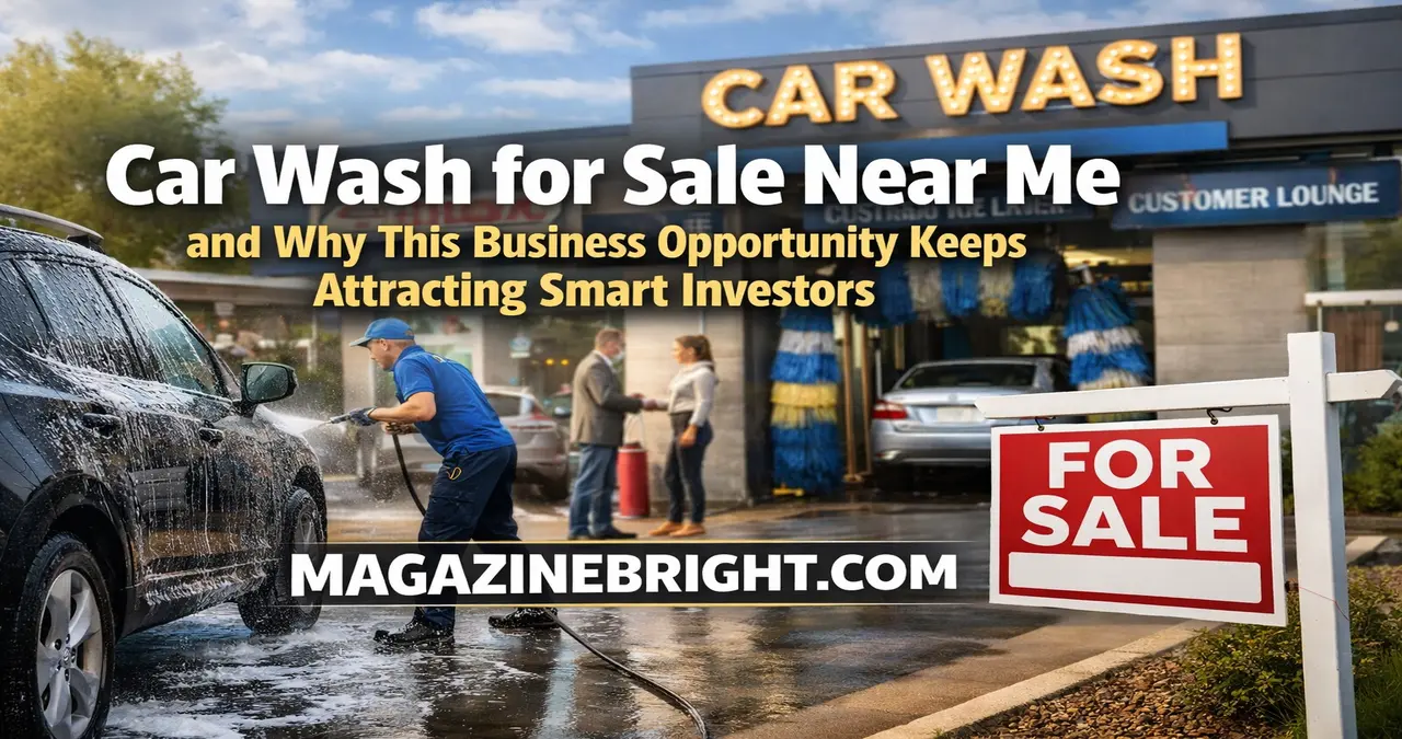 Car Wash for Sale Near Me and Why This Business Opportunity Keeps Attracting Smart Investors
