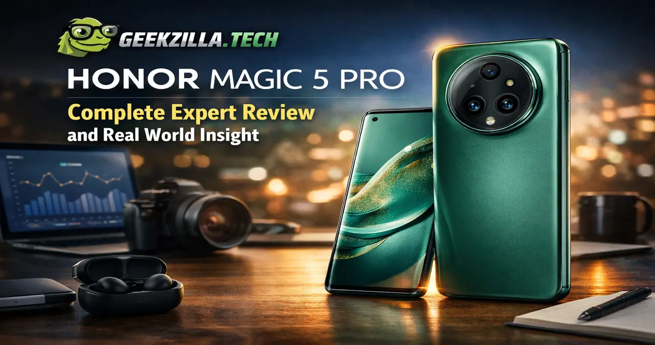 Geekzilla.tech Honor Magic 5 Pro Complete Expert Review and Real World Insight
